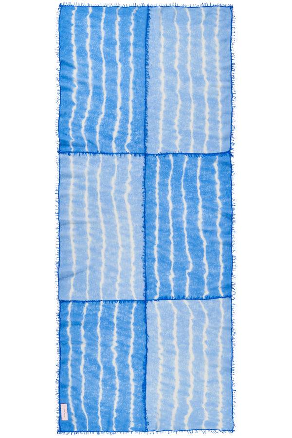 Pur Schoen Schal miss patch java sky blue Zeitbegrenzte Promotion