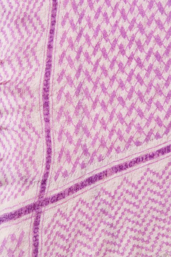 Pur Schoen Schal pali ps flieder-puder rose im Angebot