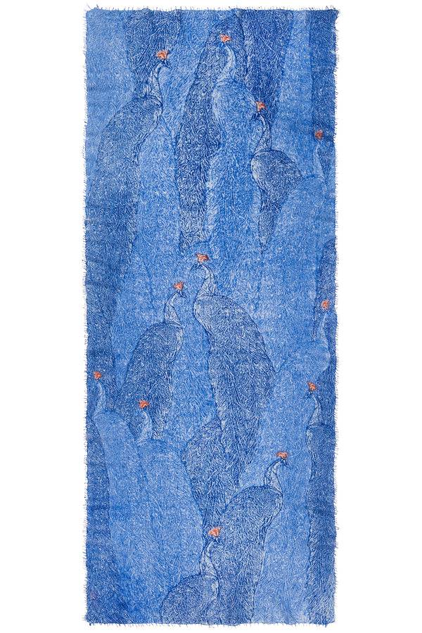 Pur Schoen Schal peacock blau Günstiger Verkauf