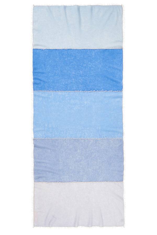 Pur Schoen Schal miss patch puder blau Meist gekauft