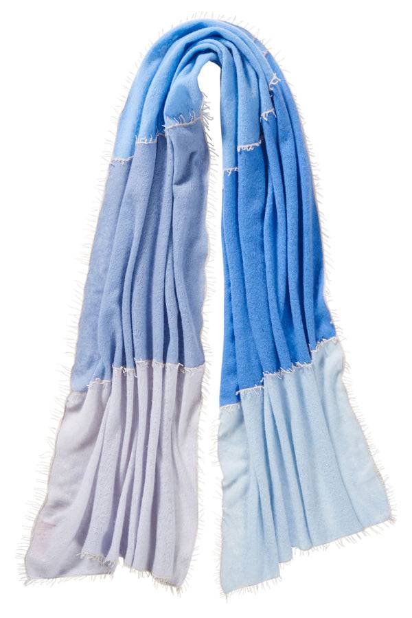 Pur Schoen Schal miss patch puder blau Meist gekauft