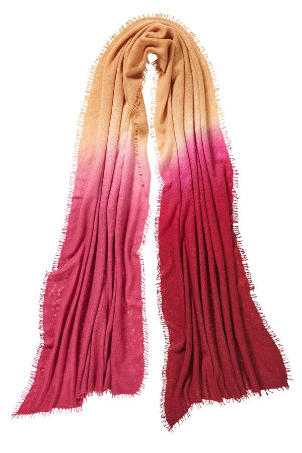 Pur Schoen Schal ombre herbstrose Kostenloser Versand