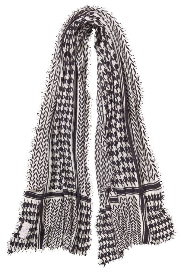 Pur Schoen Schal milano black-natural Begrenztes Angebot