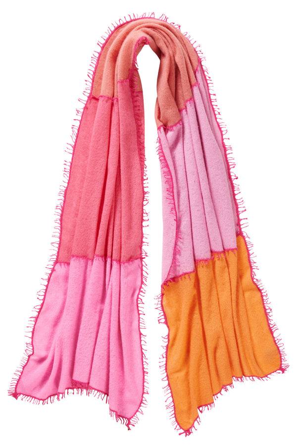 Pur Schoen Schal miss patch papaya Exklusivangebot