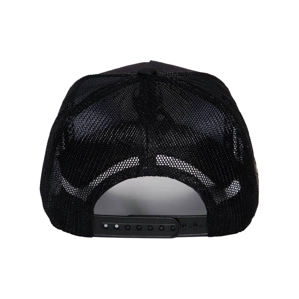 Queen Kerosin Trucker Cap «Man in Black» Heißer Verkauf