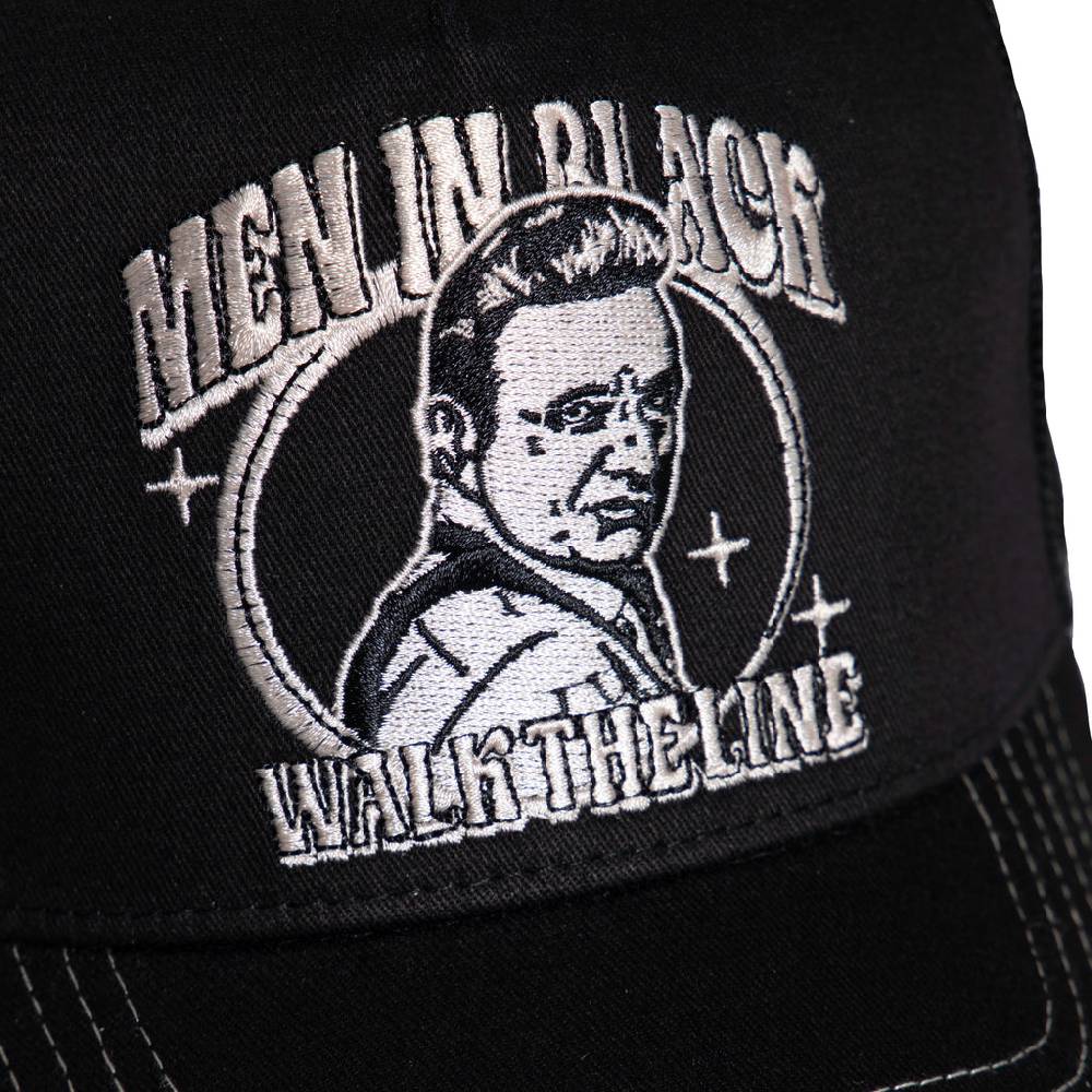 Queen Kerosin Trucker Cap «Man in Black» Heißer Verkauf