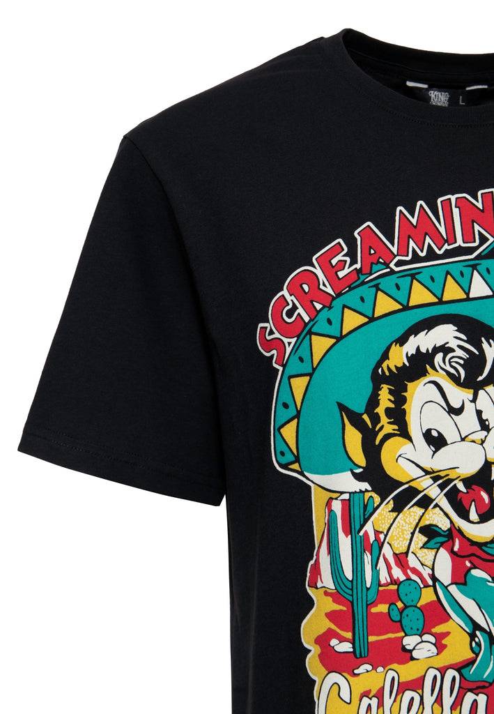 Queen Kerosin T-Shirt «Screamin' - 50s Rock & Rhythm Festival» Große Rabatte