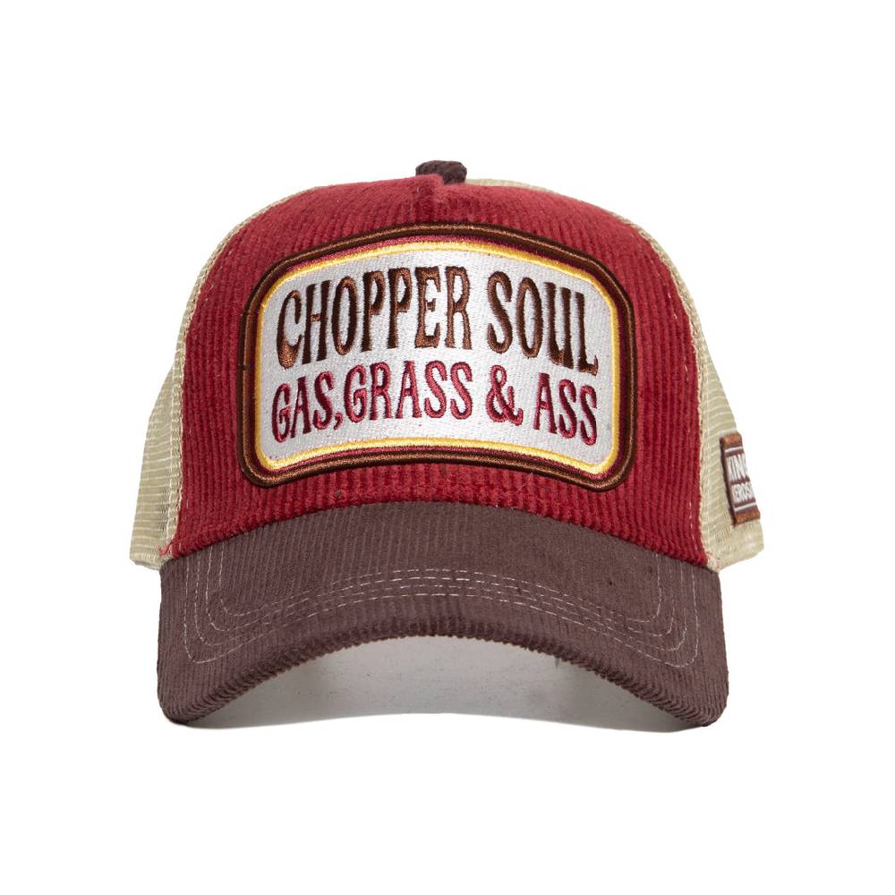 Queen Kerosin Trucker Cap «Chopper Soul» Räumungsverkauf