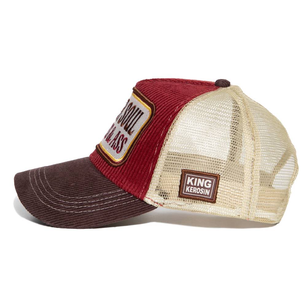 Queen Kerosin Trucker Cap «Chopper Soul» Räumungsverkauf