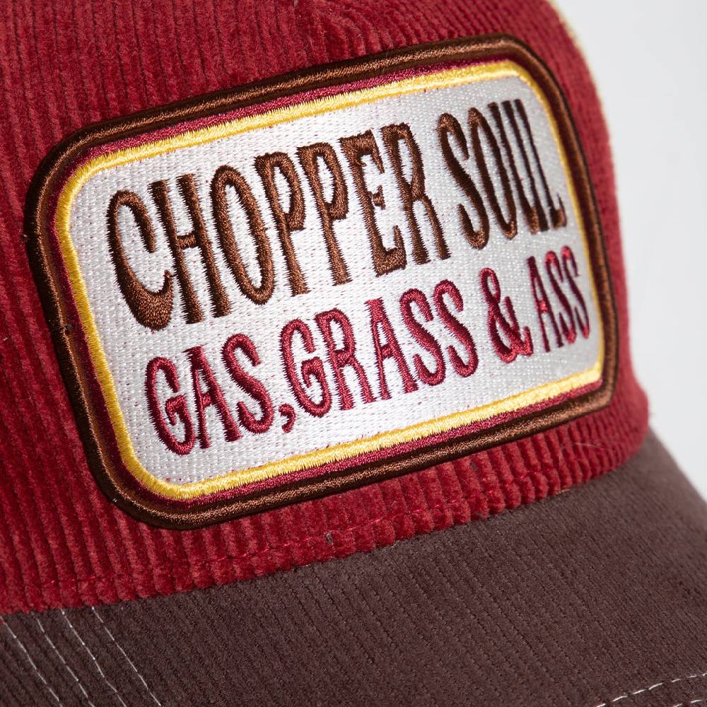 Queen Kerosin Trucker Cap «Chopper Soul» Räumungsverkauf