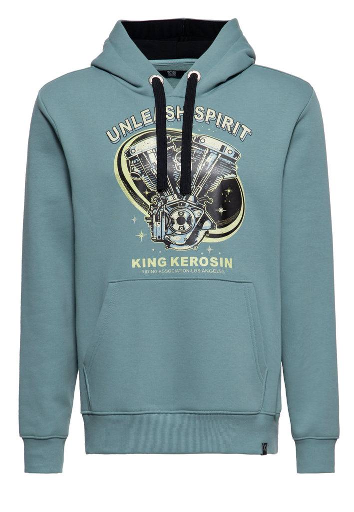 Queen Kerosin Hoodie «Unleash Spirit» VIP-Rabatte