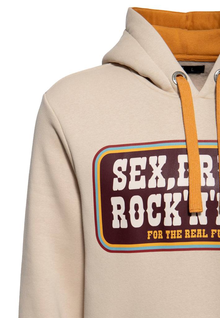 Queen Kerosin Hoodie «Sex, Drugs & Rock 'N' Roll» Super Sparpreis