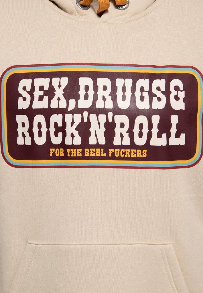 Queen Kerosin Hoodie «Sex, Drugs & Rock 'N' Roll» Super Sparpreis