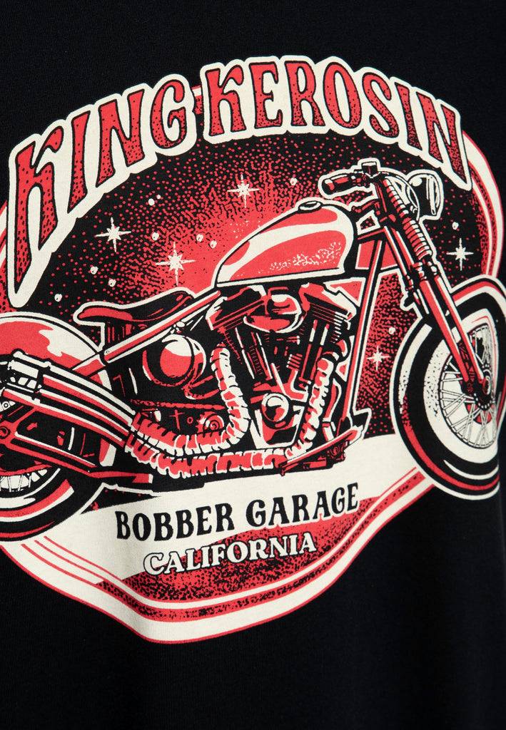 Queen Kerosin T-Shirt «Bobber Garage» Zeitbegrenzte Promotion