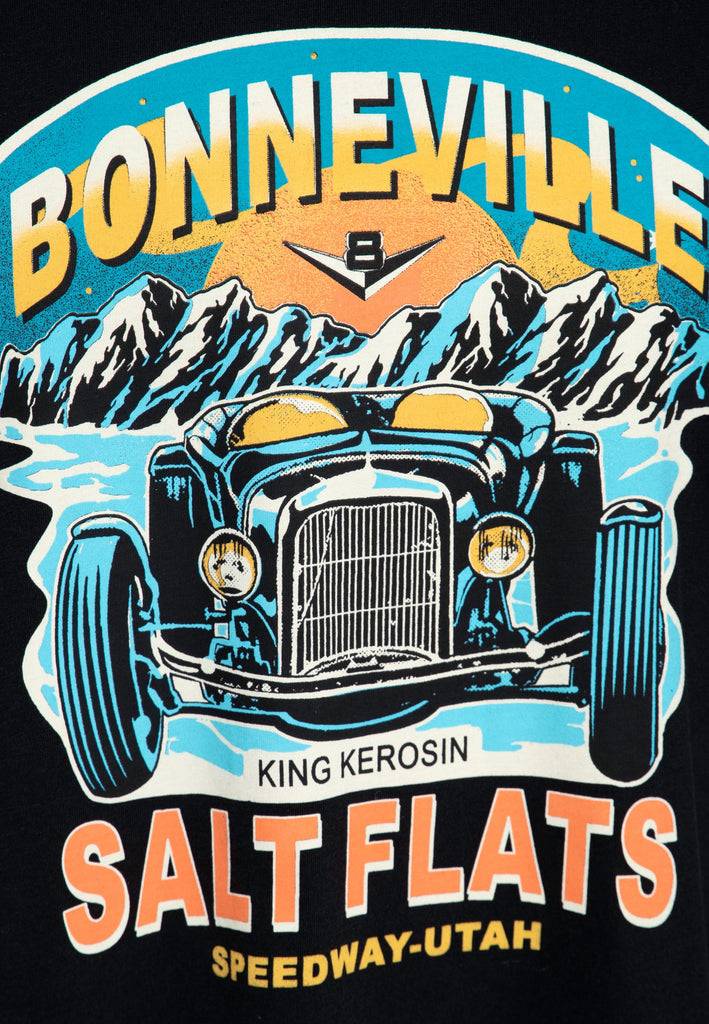 Queen Kerosin T-Shirt «Bonneville Salt Flats» Bis zu 60% Rabatt