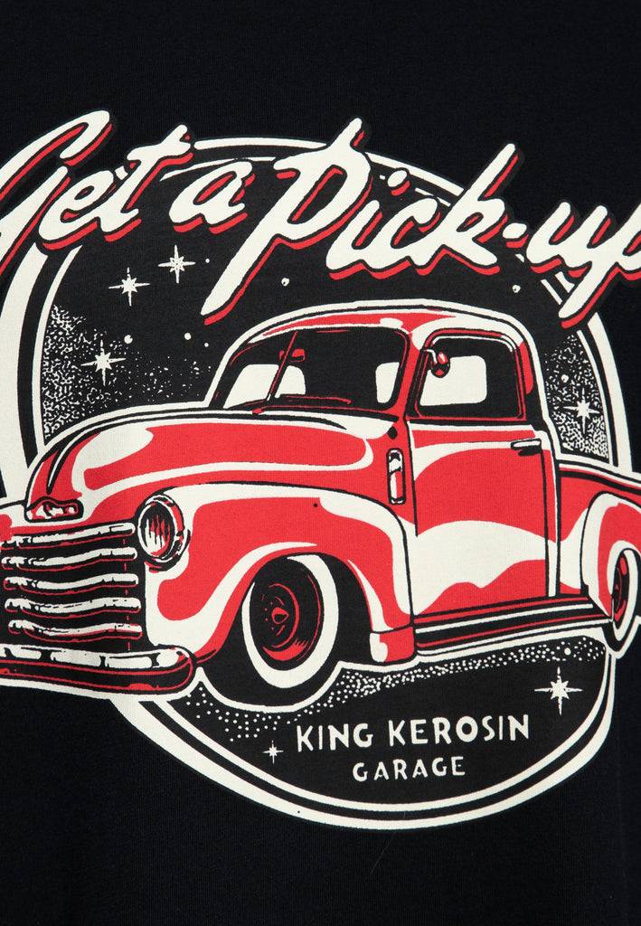 Queen Kerosin T-Shirt «Get A Pick-Up» Sonderangebot der Fabrik