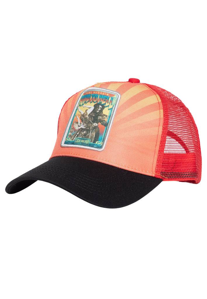 Queen Kerosin Trucker Cap «Road to Hell» Discount Store für neue Produkte