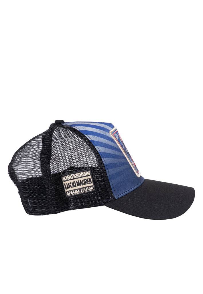 Queen Kerosin Trucker Cap «Raw & Violent» Super Rabatt
