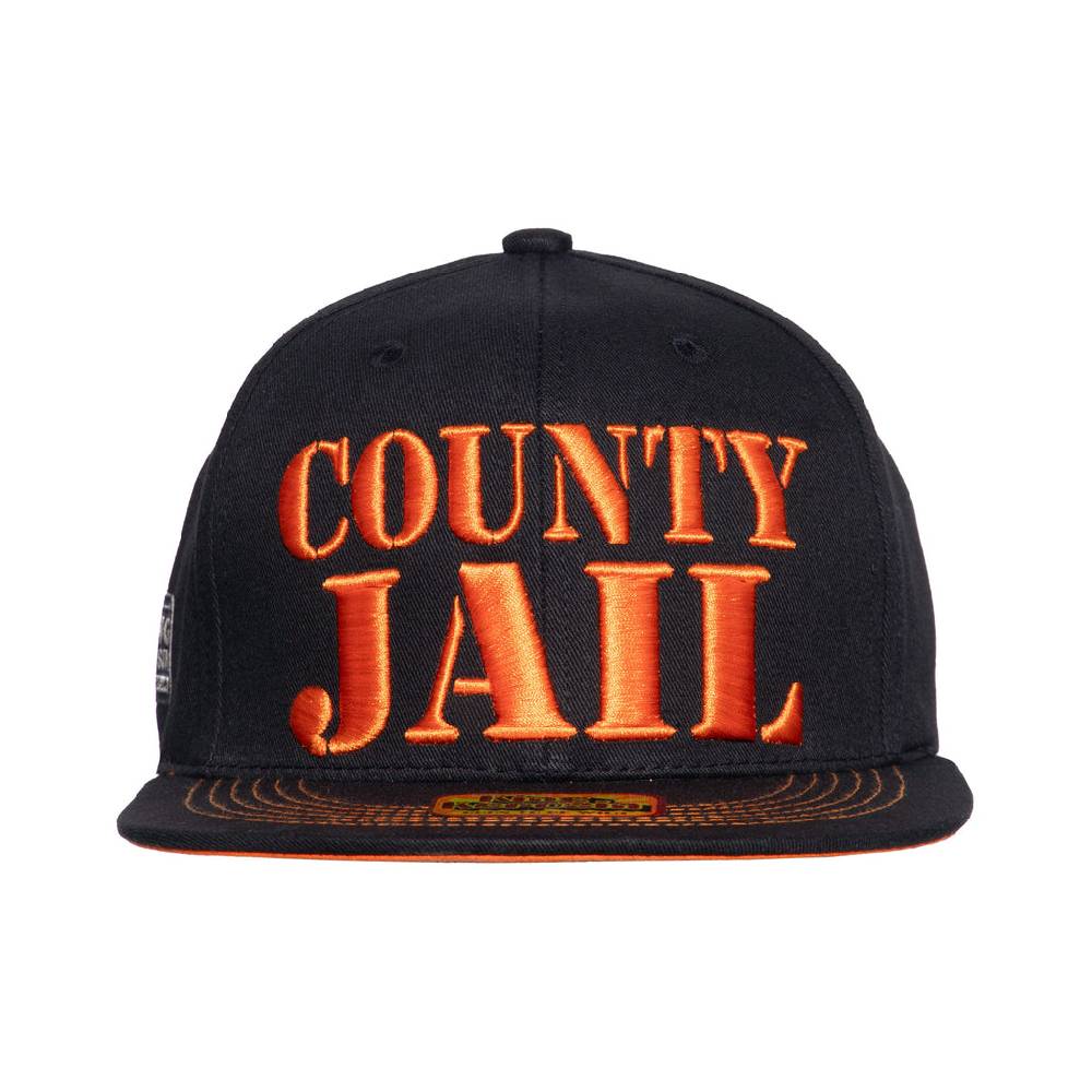 Queen Kerosin Flat Brim Cap «County Jail» Riesige Rabatte