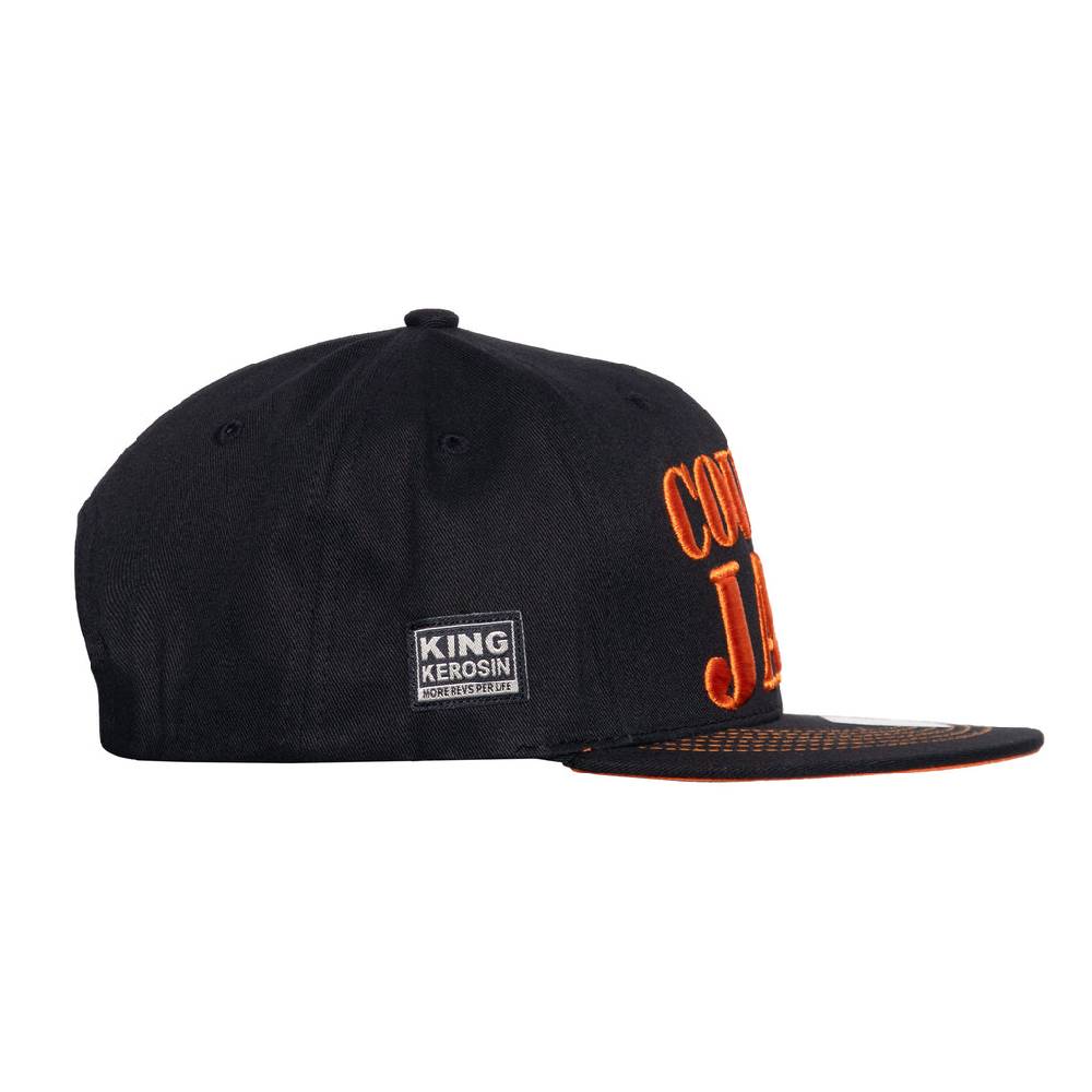 Queen Kerosin Flat Brim Cap «County Jail» Riesige Rabatte