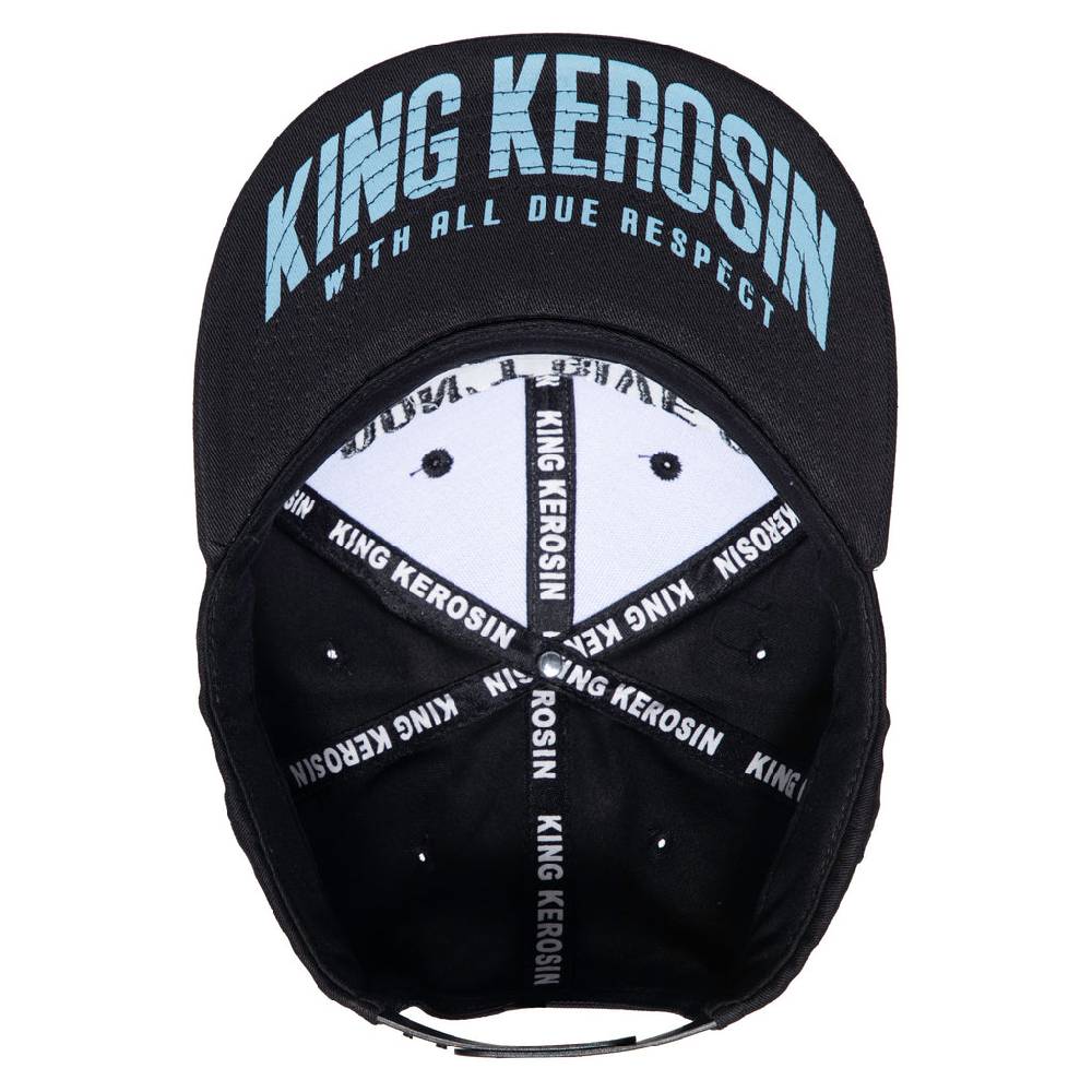 Queen Kerosin Flat Brim Cap «Don't Give A Fuck» Clearance-Verkauf
