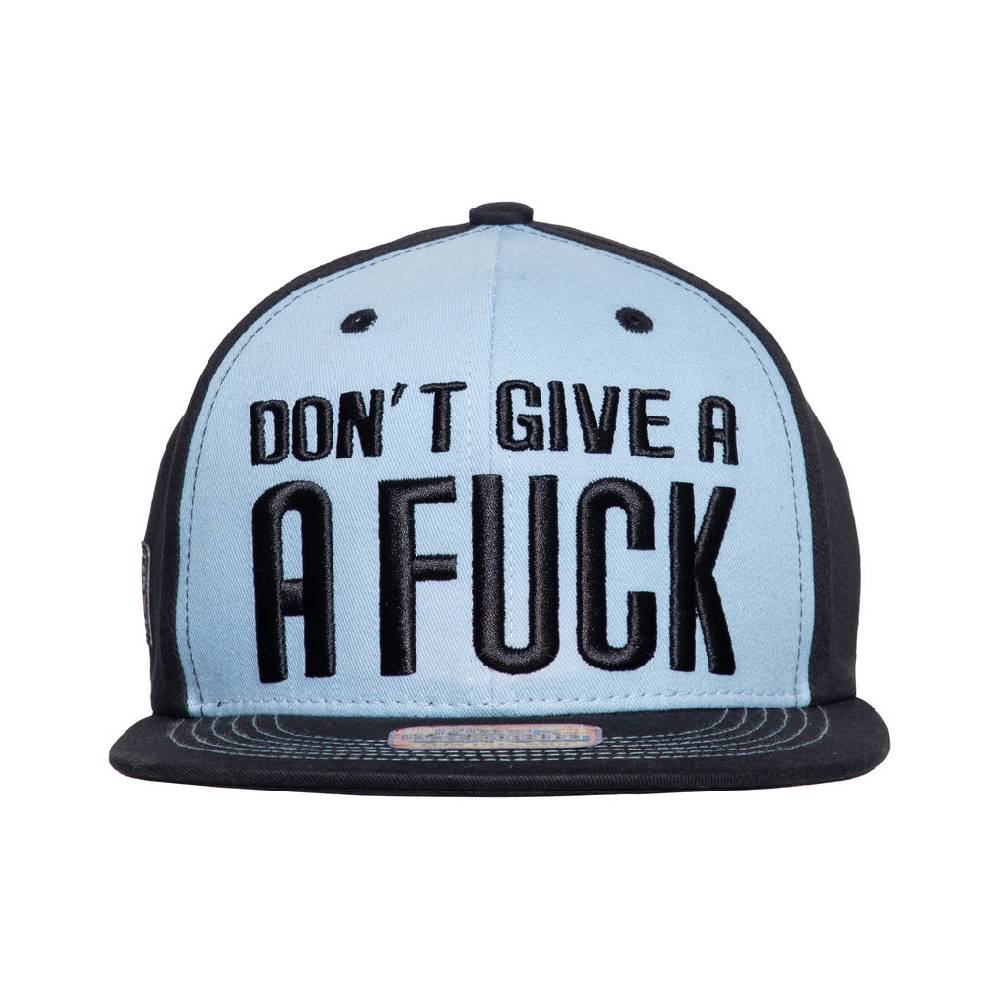 Queen Kerosin Flat Brim Cap «Don't Give A Fuck» Clearance-Verkauf