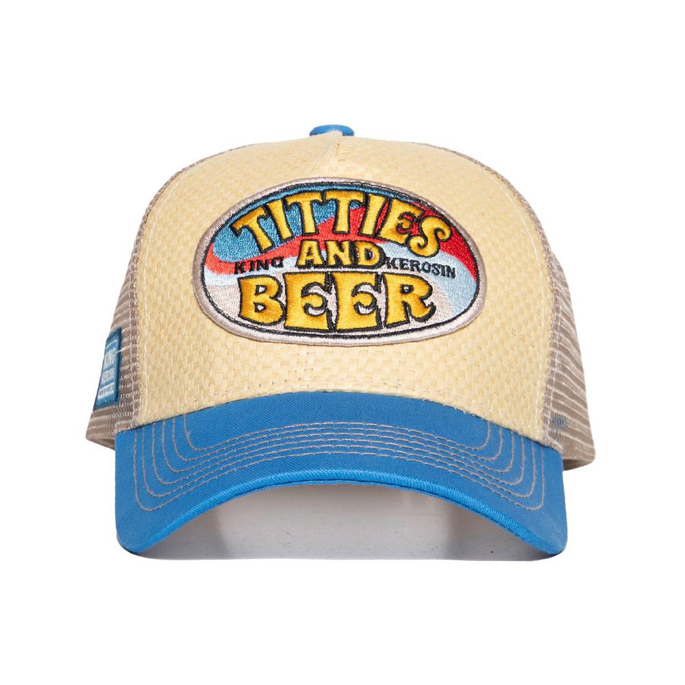 Queen Kerosin Trucker Cap «Titties & Beer» Kostenloser Versand international