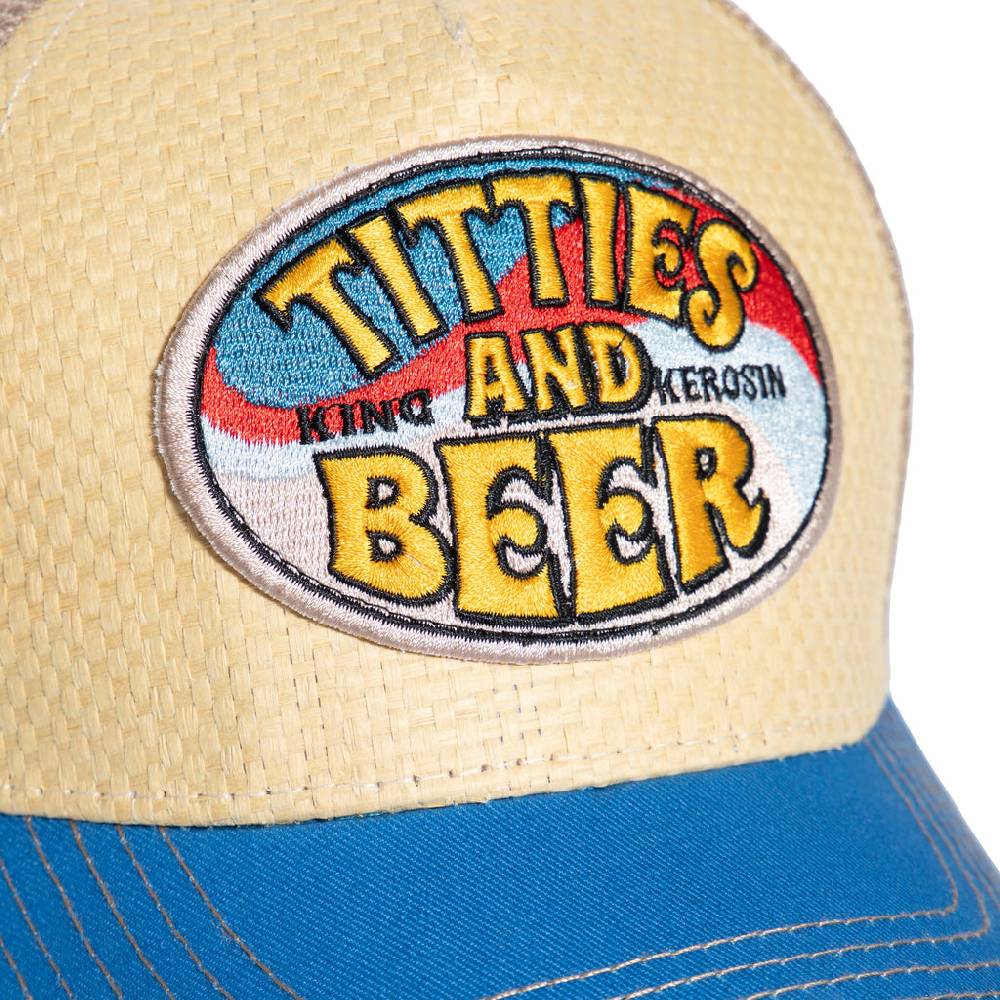 Queen Kerosin Trucker Cap «Titties & Beer» Kostenloser Versand international