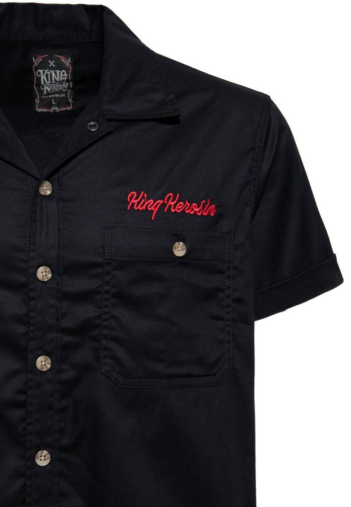 Queen Kerosin Workwear Hemd «Speed Kings» 50% Rabatt für begrenzte Zeit