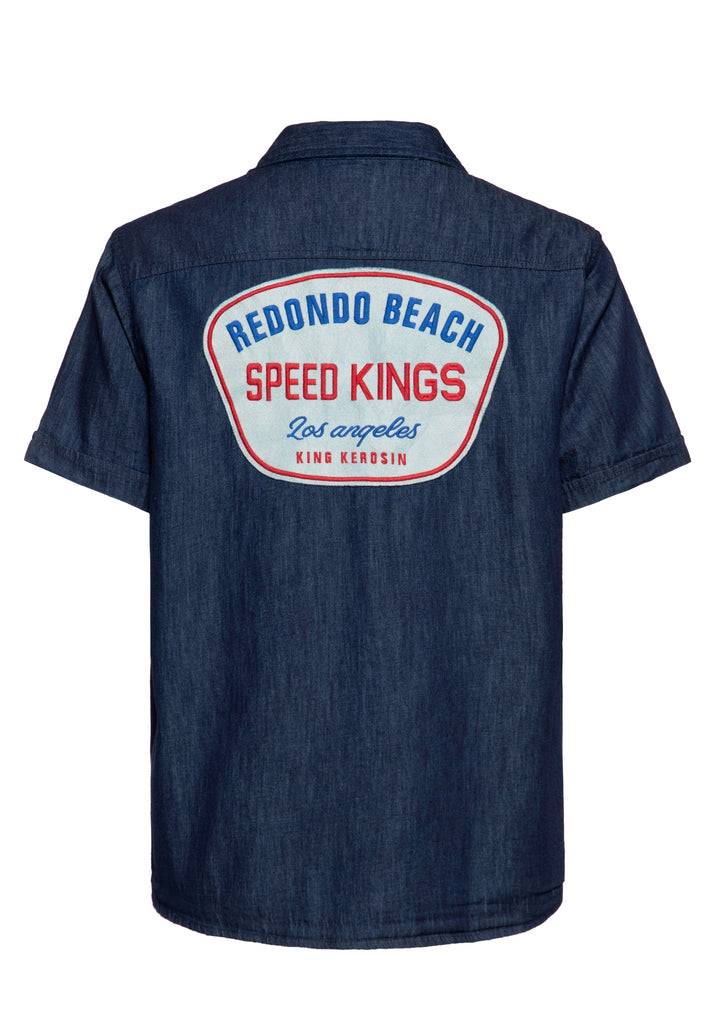 Queen Kerosin Workwear Hemd «Speed Kings» Rabatte dieses Monats