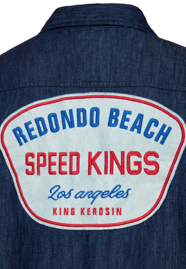 Queen Kerosin Workwear Hemd «Speed Kings» Rabatte dieses Monats