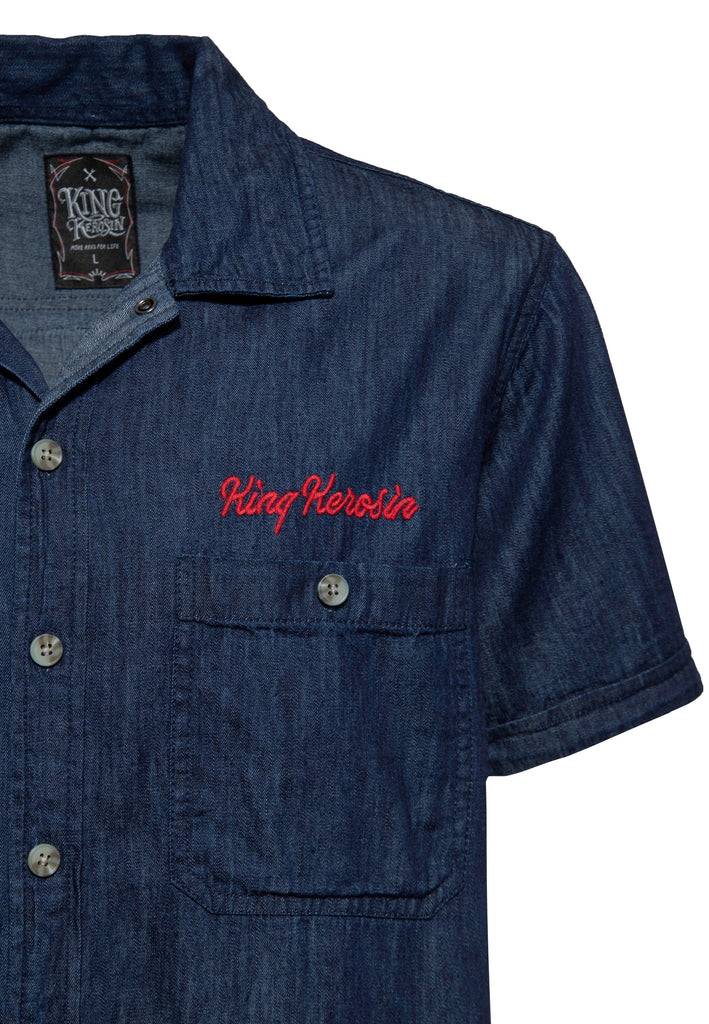 Queen Kerosin Workwear Hemd «Speed Kings» Rabatte dieses Monats