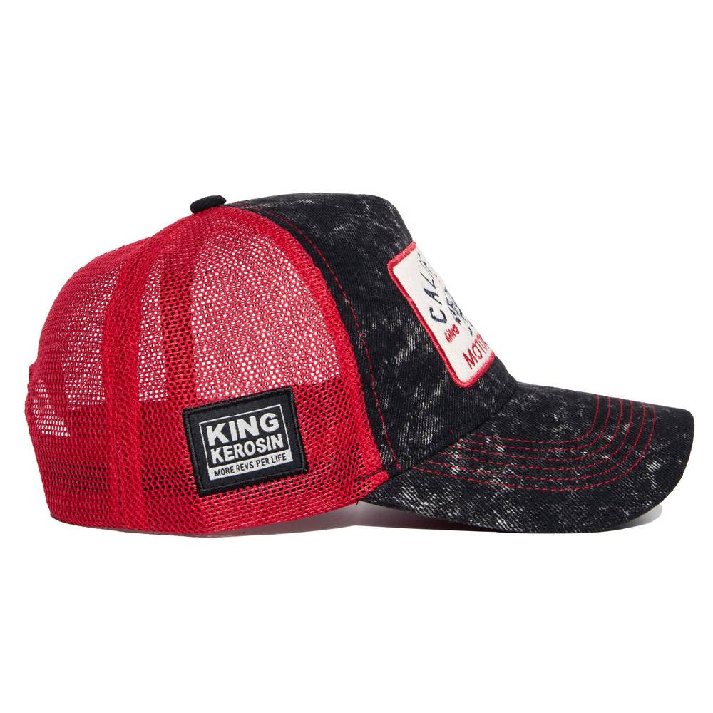 Queen Kerosin Trucker Cap «California» Kostenloser Versand