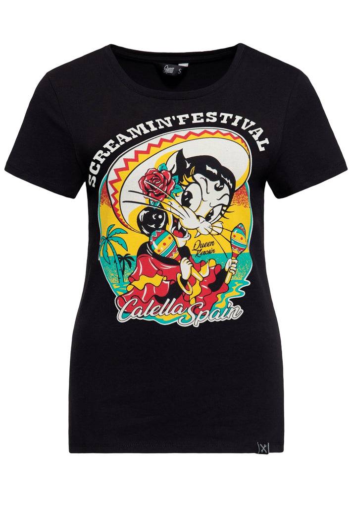 Queen Kerosin T-Shirt «Screamin' - 50s Rock & Rhythm Festival» Black Friday