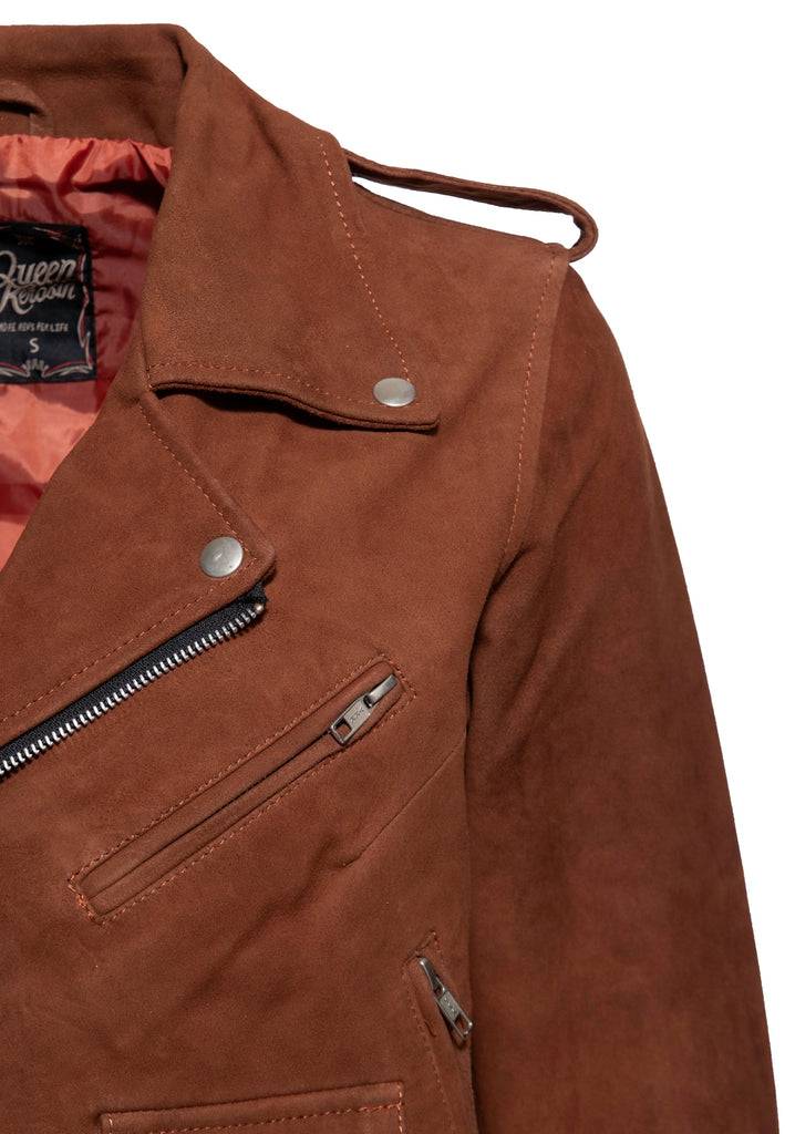 Queen Kerosin Wildleder Jacke Cyber Monday