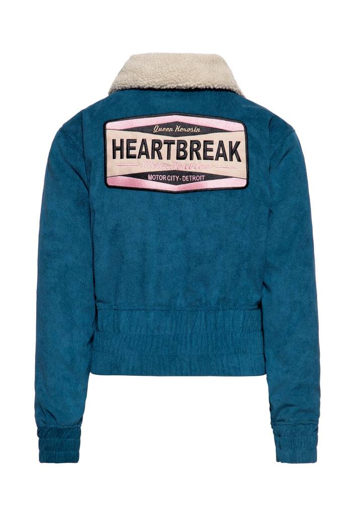 Queen Kerosin Cordjacke «Heartbreak» Muttertagsangebot