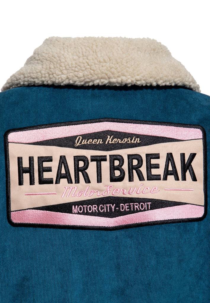 Queen Kerosin Cordjacke «Heartbreak» Muttertagsangebot