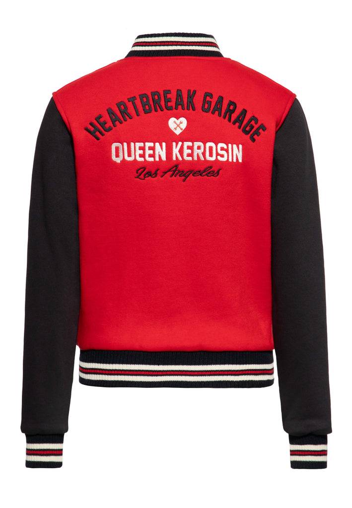 Queen Kerosin College Jacke «Heartbreak Garage» Vatertagsangebot