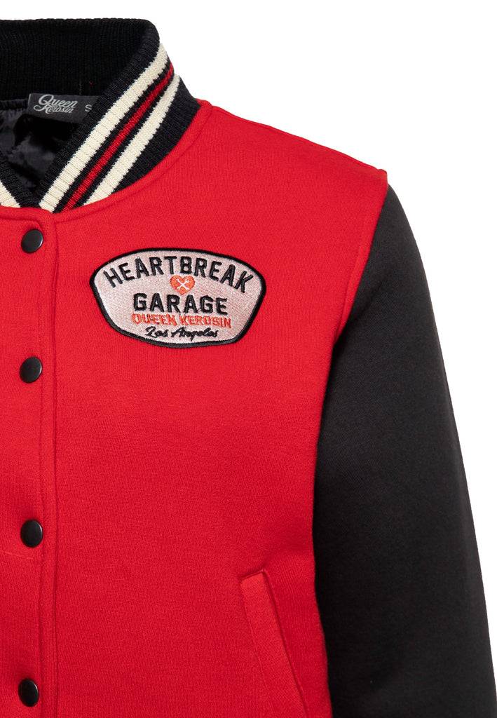 Queen Kerosin College Jacke «Heartbreak Garage» Vatertagsangebot
