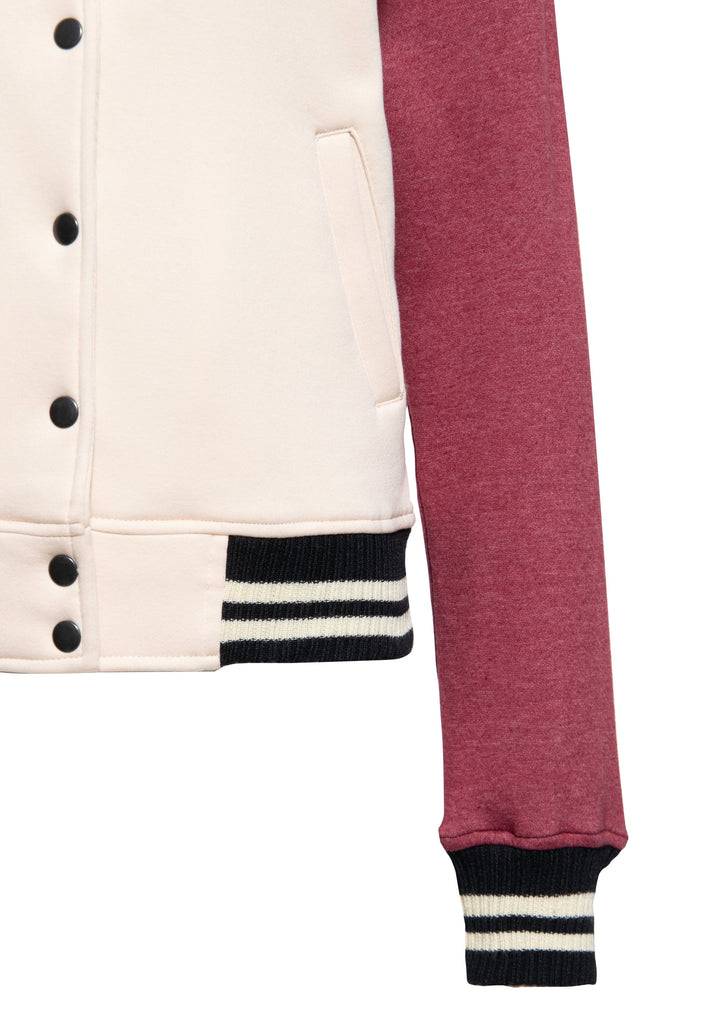 Queen Kerosin College Jacke «Diamonds» Valentinstagsangebot