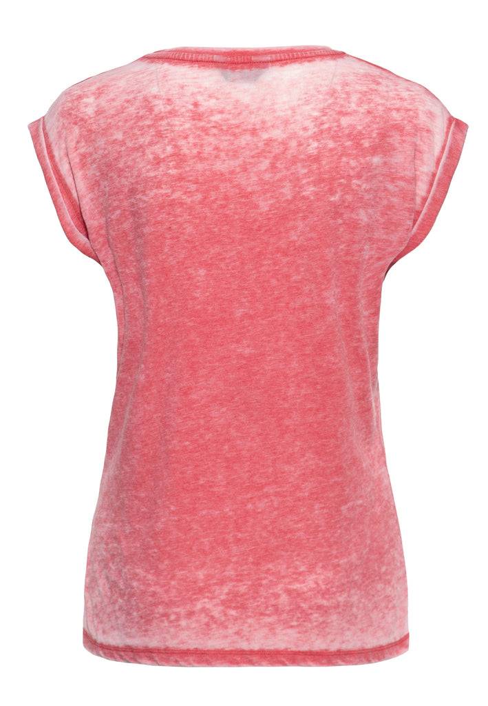 Queen Kerosin Enzym Wash T-Shirt «Super Cutie» Neueste Mode