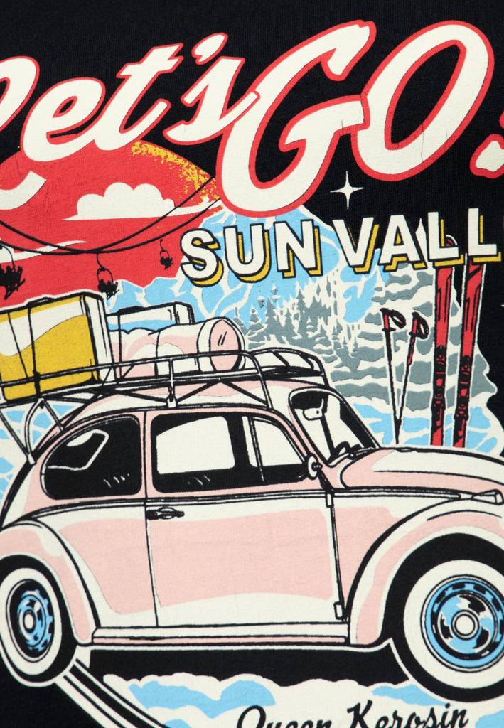 Queen Kerosin T-Shirt «Sun Valley» Saisonale Angebote