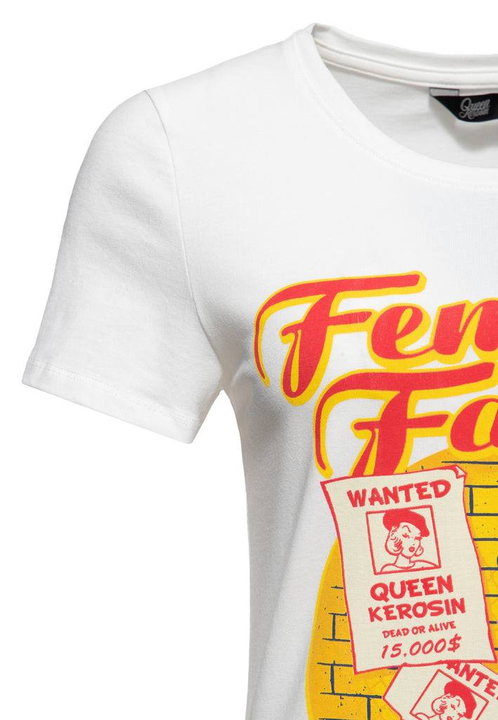 Queen Kerosin T-Shirt «Femme Fatale» Kauf eins, bekomm eins gratis