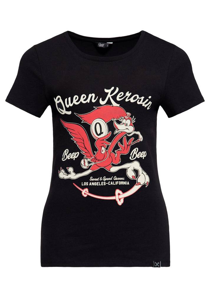 Queen Kerosin T-Shirt «Beep Beep» Tägliche Deals