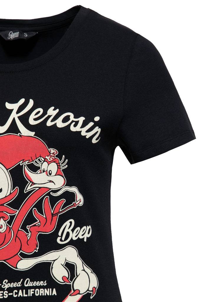 Queen Kerosin T-Shirt «Beep Beep» Tägliche Deals