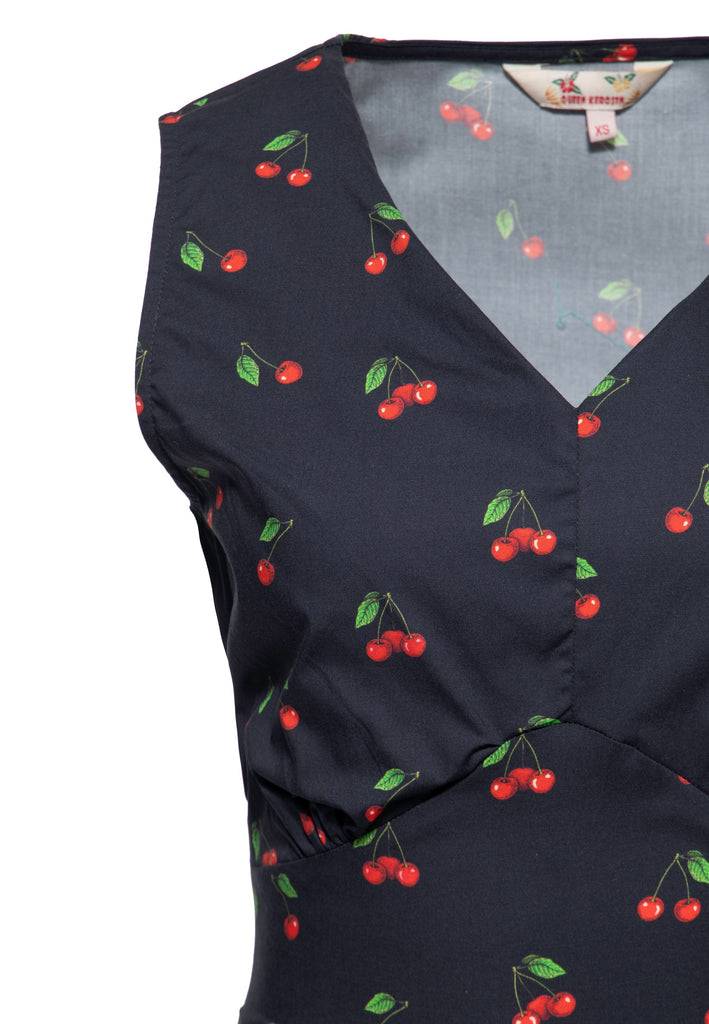 Queen Kerosin Swingkleid «Cherry» Tiefpreis
