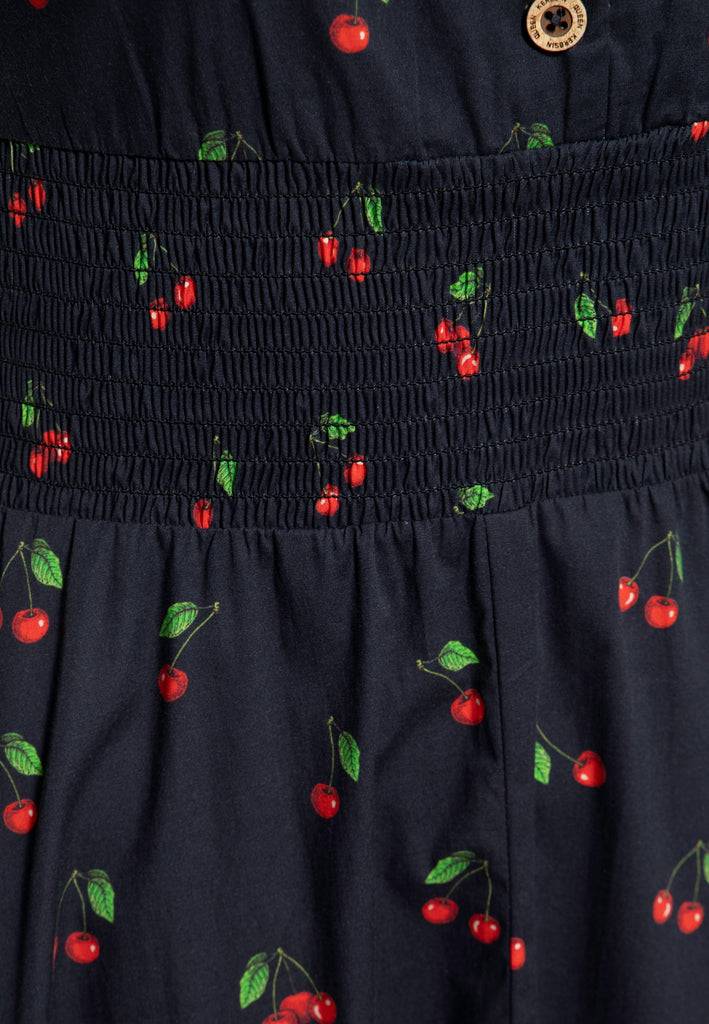 Queen Kerosin Swingkleid «Cherry» Super Sparpreis