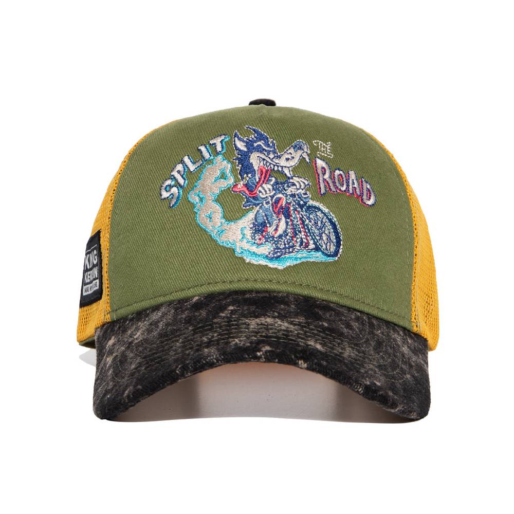 Queen Kerosin Trucker Cap «Split the Road» Nur noch ein Tag übrig