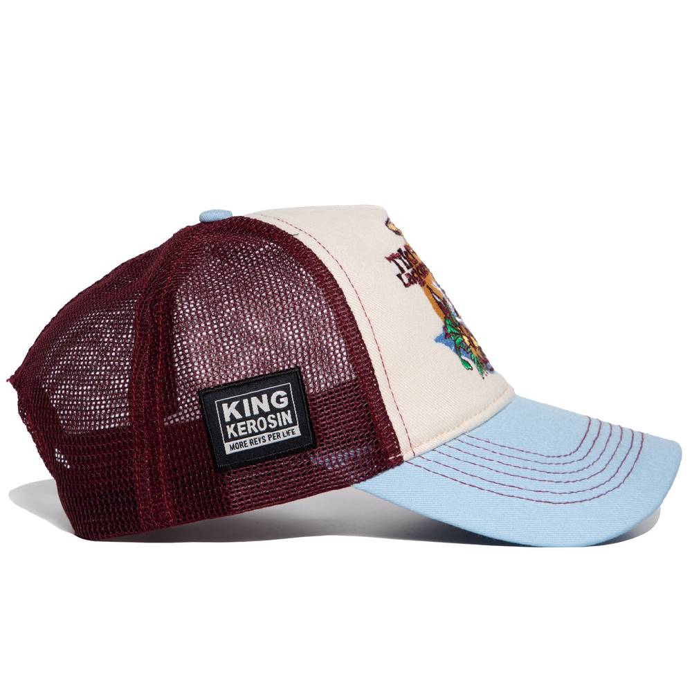 Queen Kerosin Trucker Cap «Tiki Lagoon» Super Rabatt