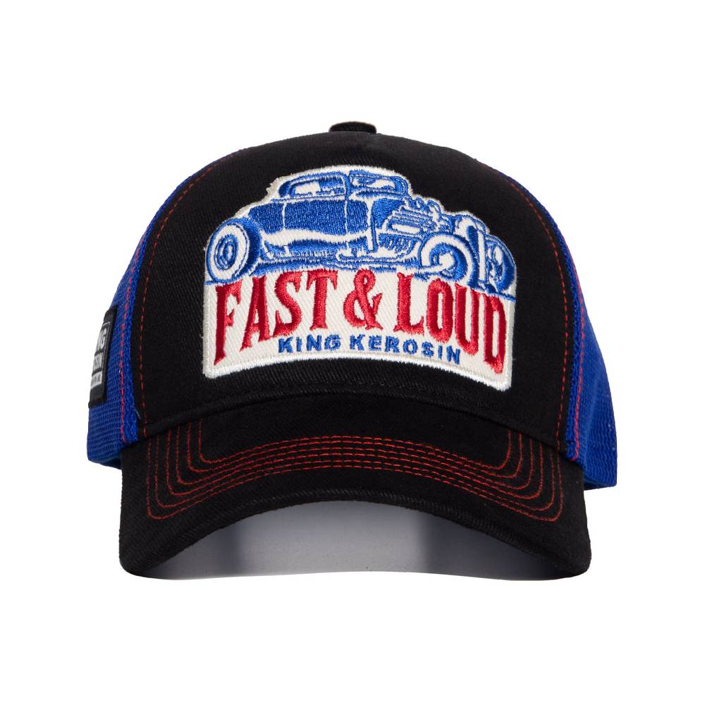 Queen Kerosin Trucker Cap «Fast & Loud» 50% Rabatt mit kostenlosem Versand